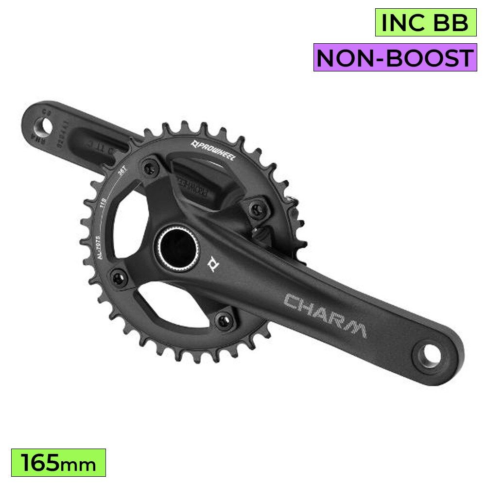 PROWHEEL MTB Crankset CHARM-FD099A 32T NW 11s 165mm Non Boost Inc BSA BB