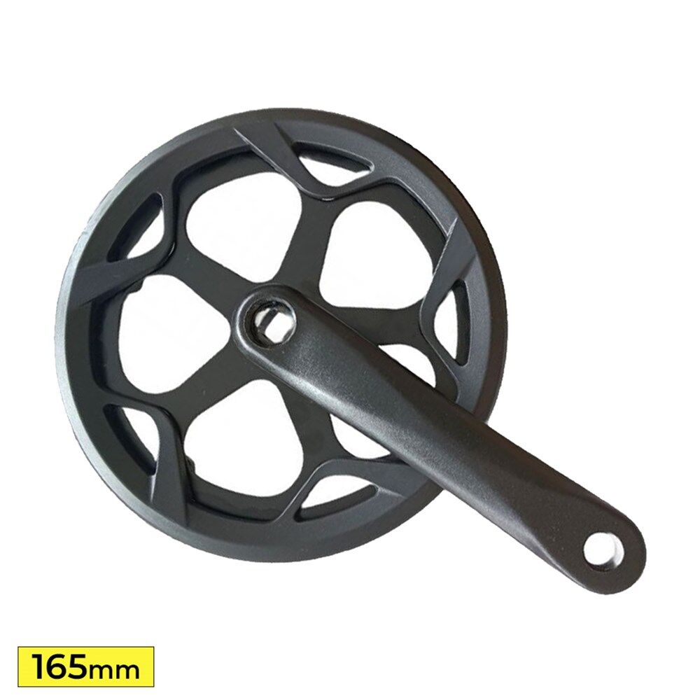 PROWHEEL Crankset PRO-548PP-3 Single Speed Square Taper Inc Chain Guard 165mm 48T