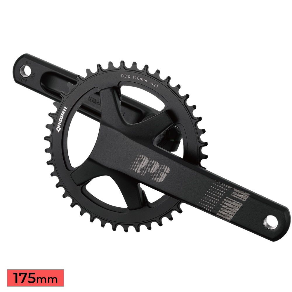 PROWHEEL Crankset Gravel RPG-FD16A 1x11-12 Speed 24mm Ext BB 175mm Length 42T