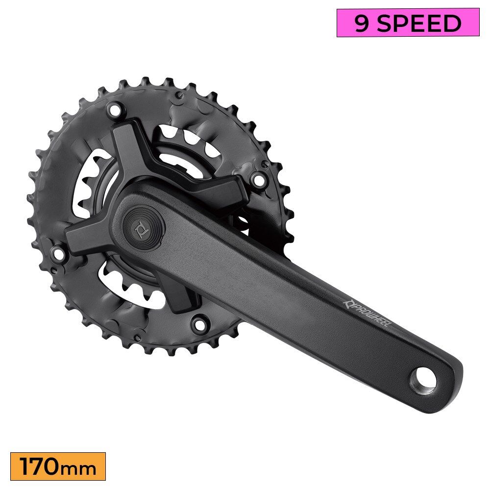 PROWHEEL MTB Crankset CY10 2x9 speed 170mm 36/22 Square Taper