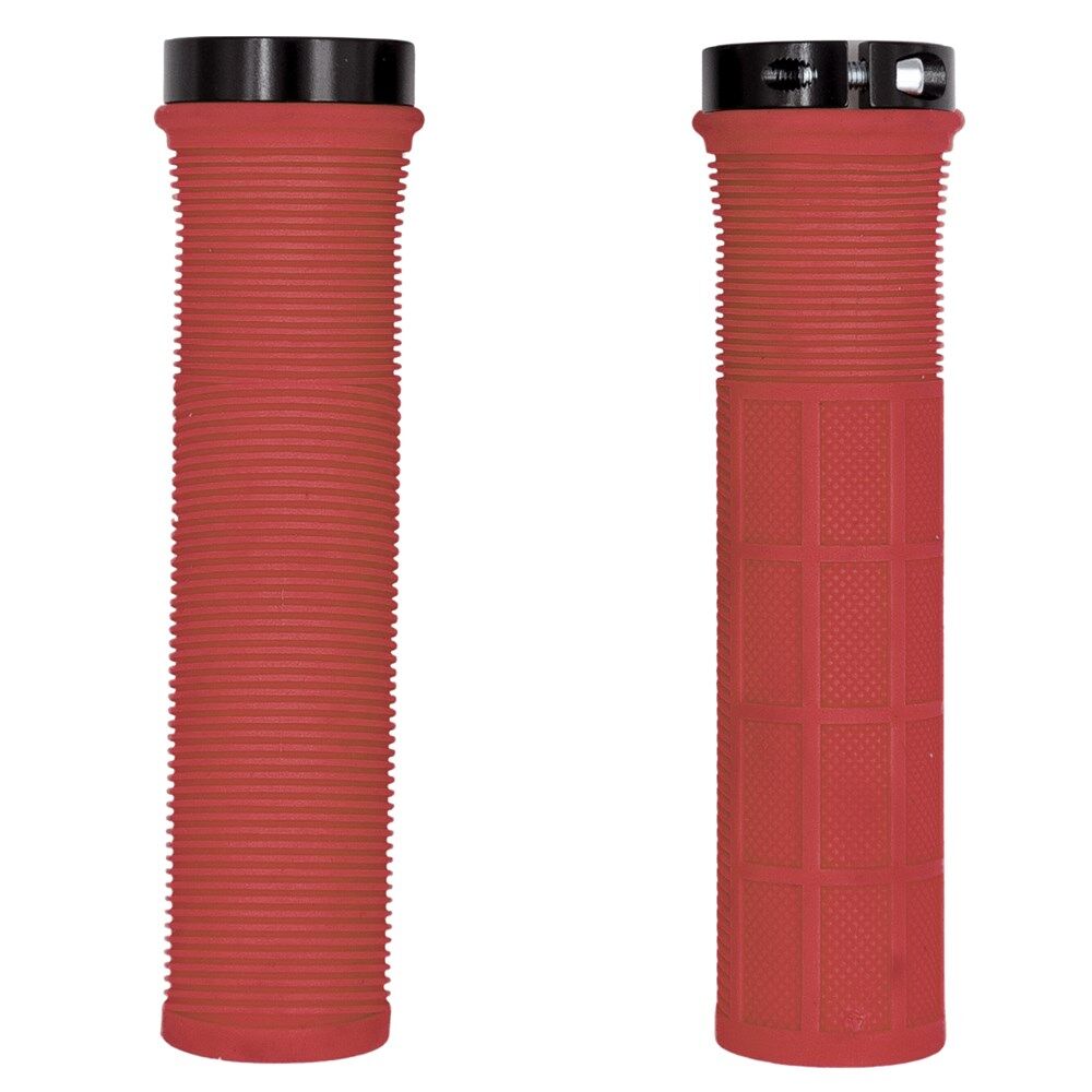 QBP Grip Mtb Lock On Single 130mm Red