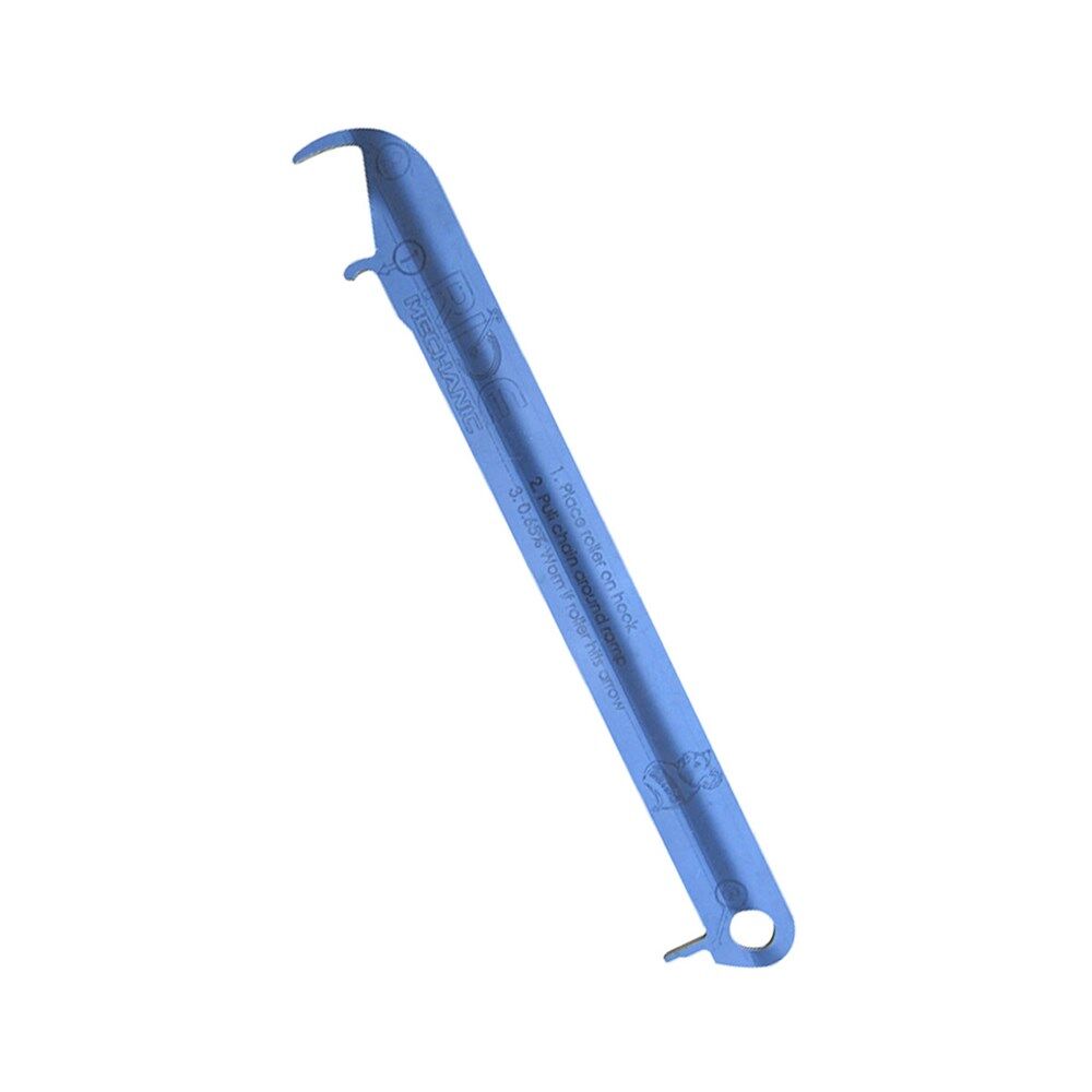 RIDE MECHANIC 10 Inch Chain Wear Tool 0.65 Single Chain Ring