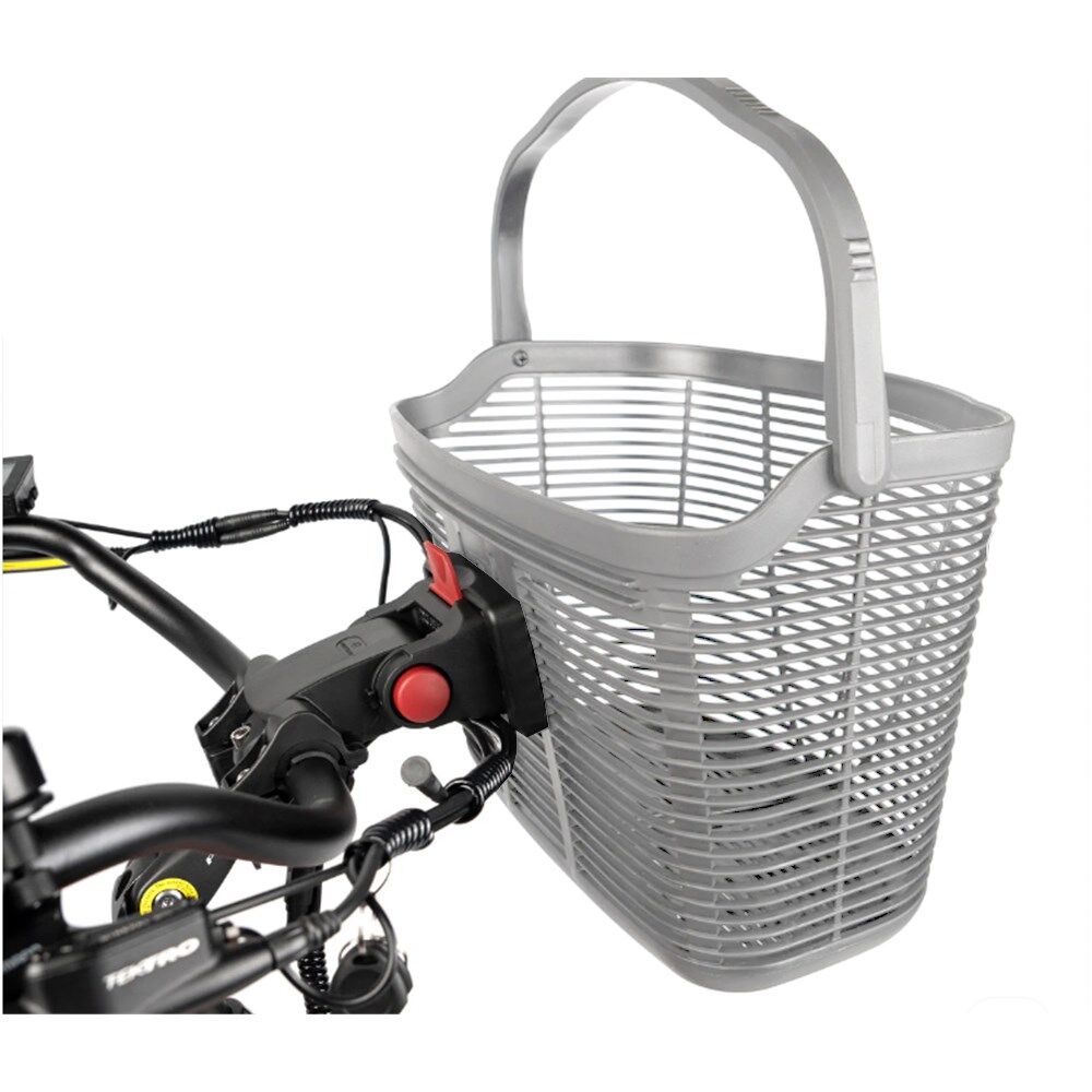 Stowaway EasyRider Front QR Basket 380x280x270 930g Enviro PP Material Grey(PICK BRACKET)