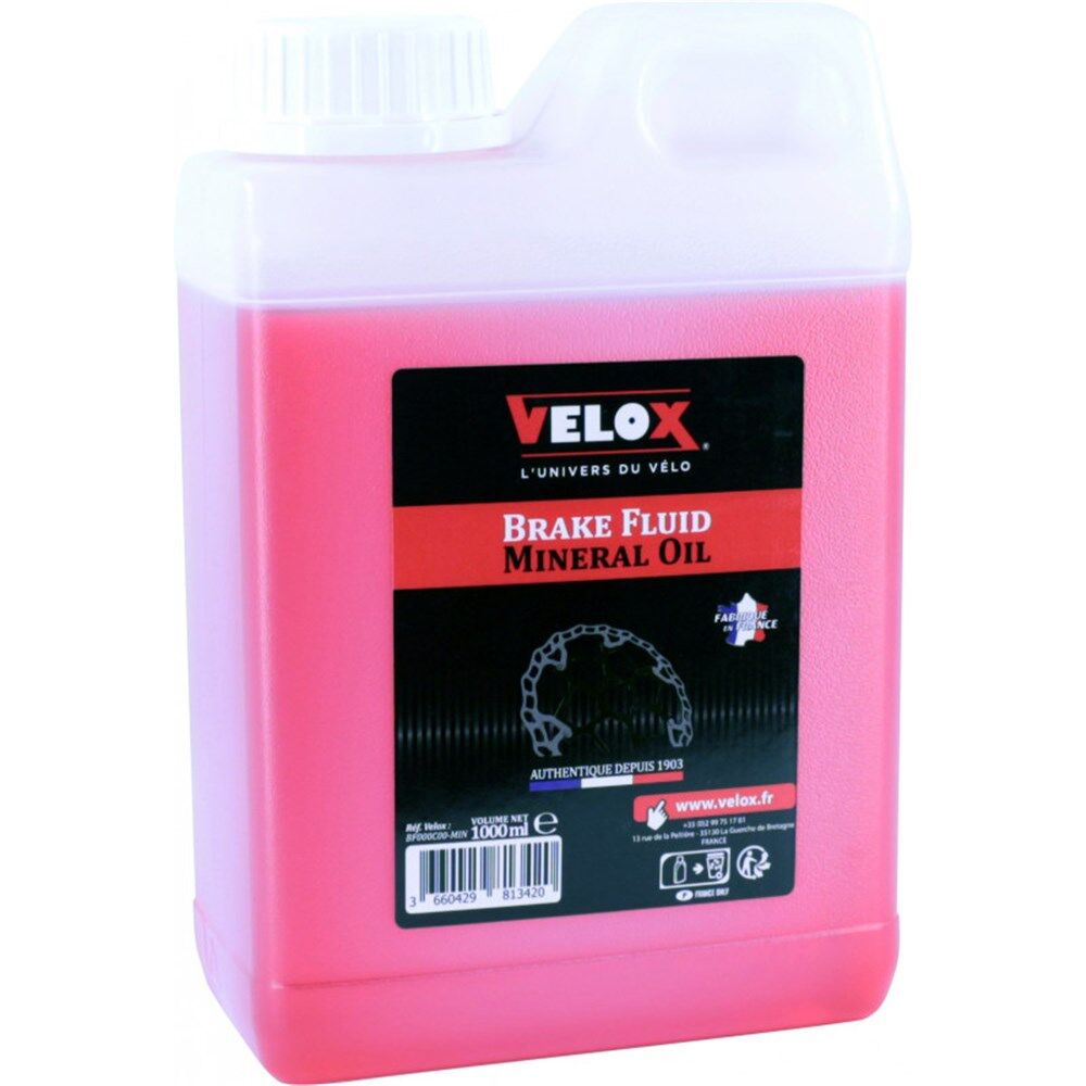 VELOX Brake Fluid Mineral Oil 1000ml Bottle