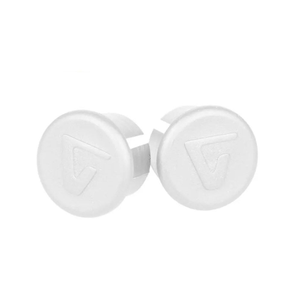VELOX Handlebar End Plugs OEM Pack 2 pieces White