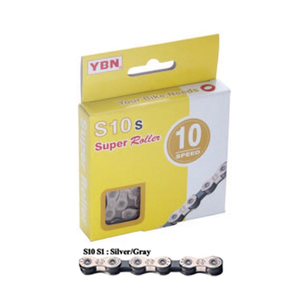 YABAN Chain 10 Speed 1/2 x 11/128 5.9mm Silver/Grey